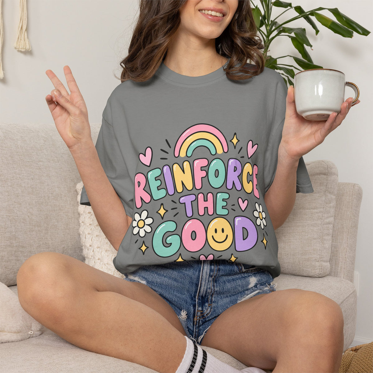 Reinforce the Good small steps still count T-Shirt | Positive Message Tee
