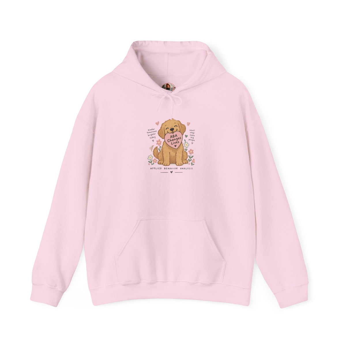 Golden Retriever Puppy Hoodie — 'Good Behavior Brighter Futures' Cute Dog Lover Sweatshirt