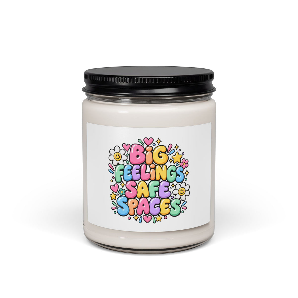 Big Feelings Safe Spaces Candle | Scented Soy 9oz