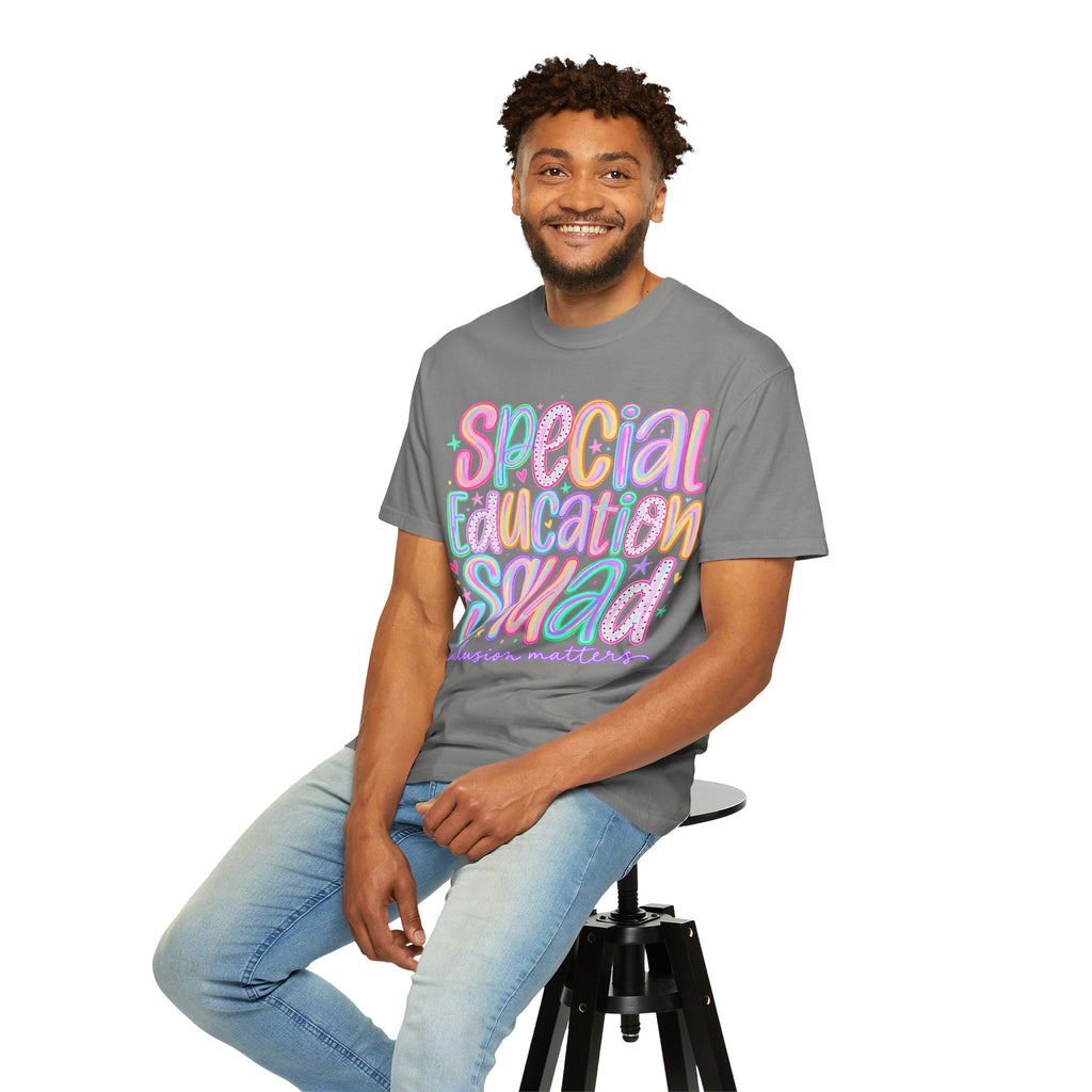 Special Education Squad T-Shirt | Inclusion Matters, Pastel Handlettering