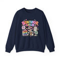 Just a Behavior Girl Crewneck Sweatshirt | Cute Cow Character, Books & Therapy Icons