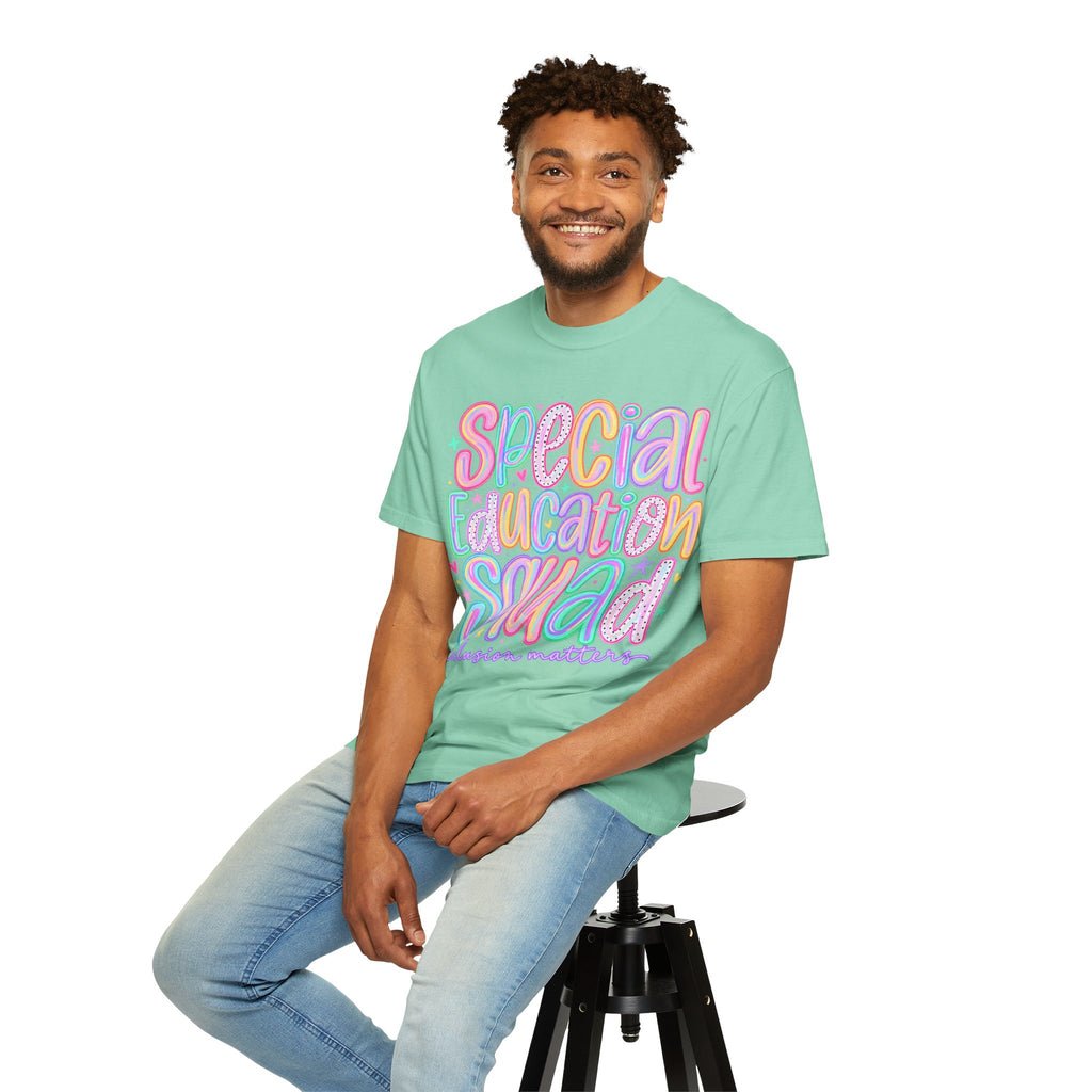 Special Education Squad T-Shirt | Inclusion Matters, Pastel Handlettering