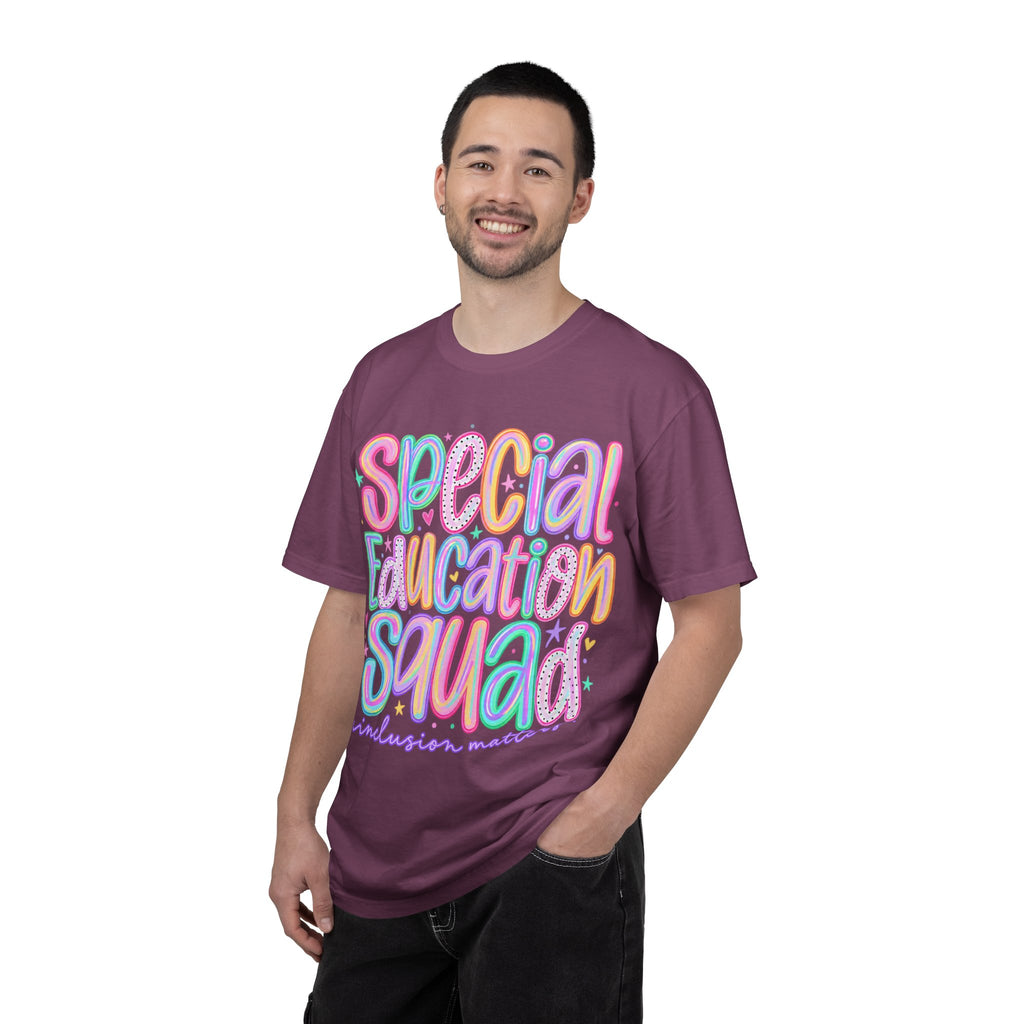 Special Education Squad T-Shirt | Inclusion Matters, Pastel Handlettering
