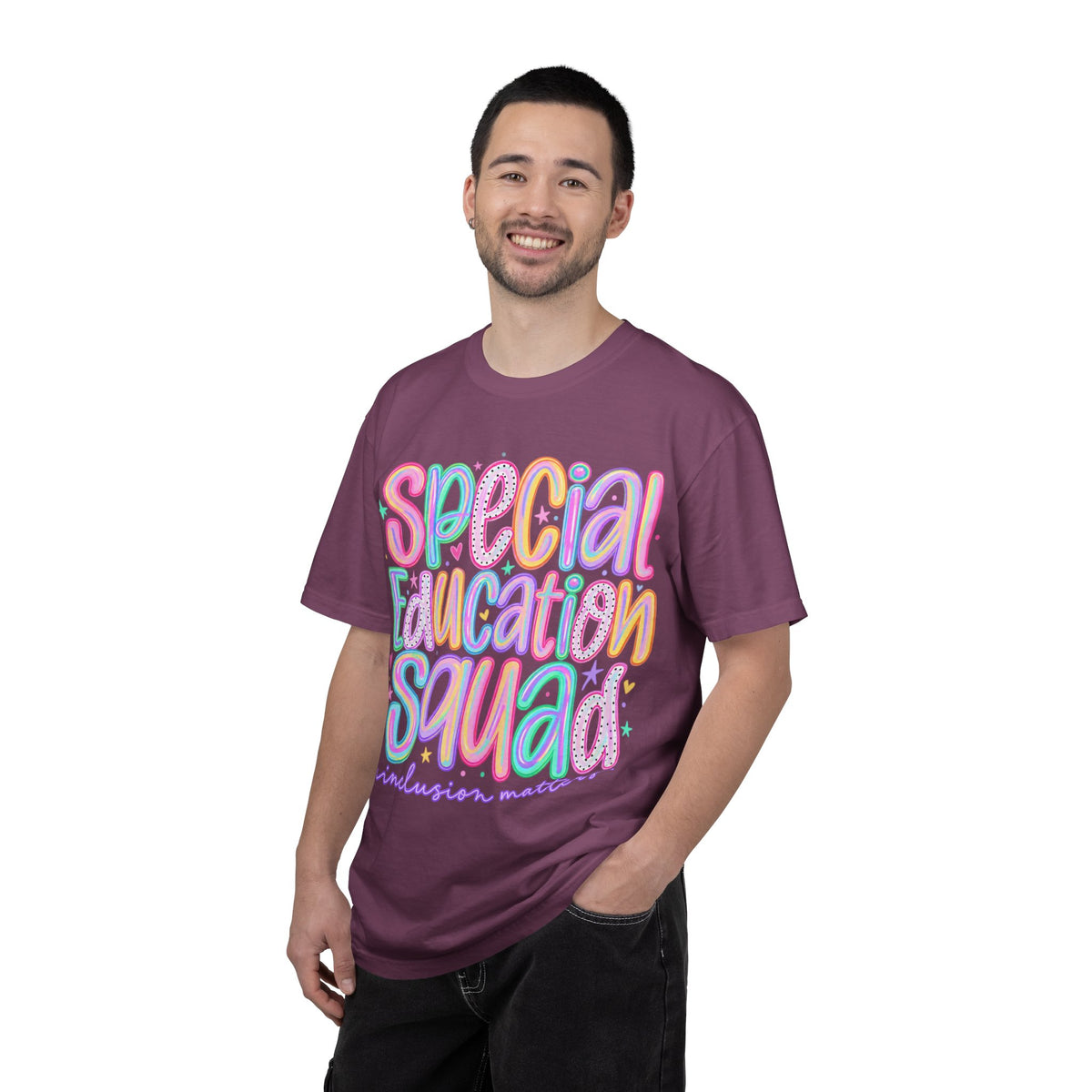 Special Education Squad T-Shirt | Inclusion Matters, Pastel Handlettering