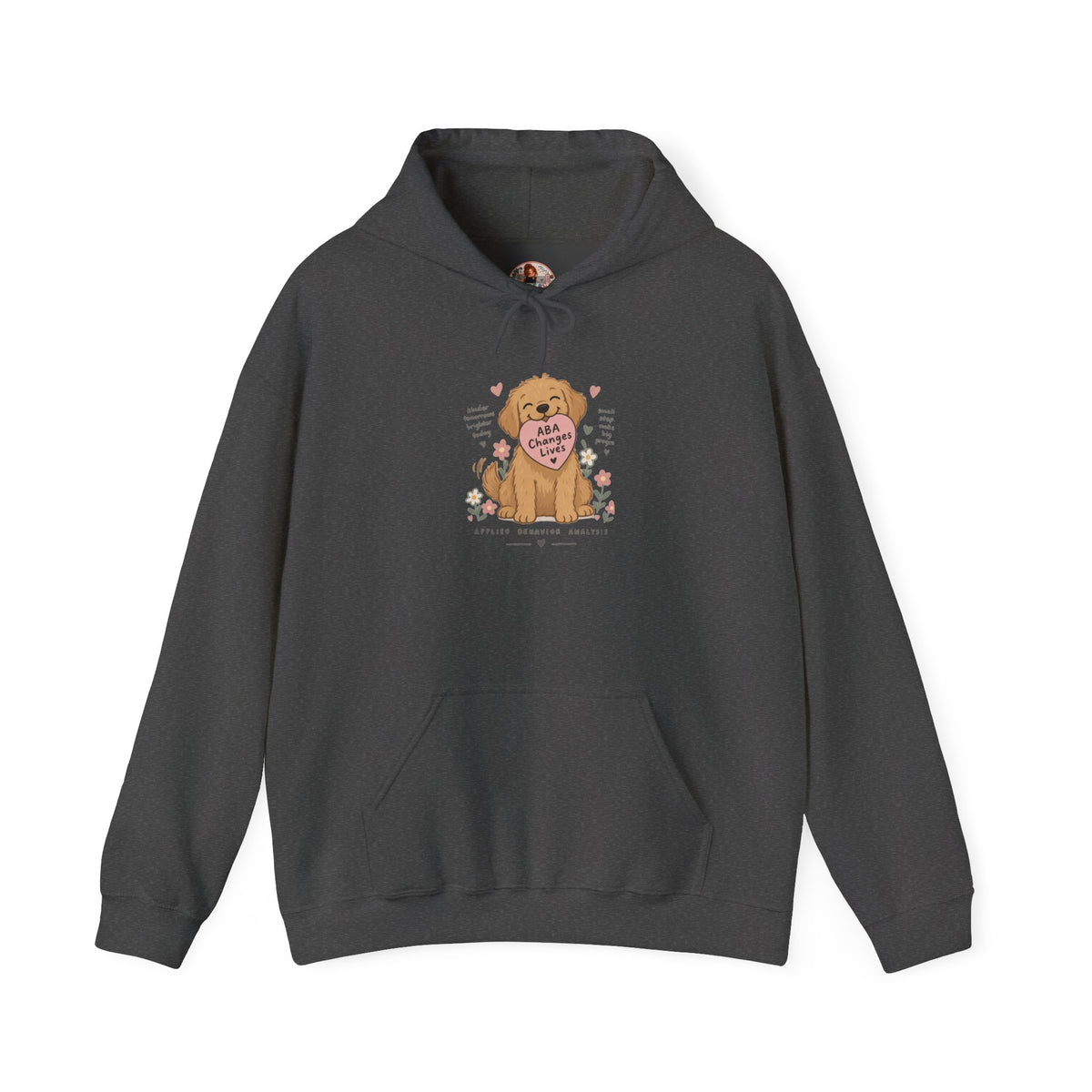 Golden Retriever Puppy Hoodie — 'Good Behavior Brighter Futures' Cute Dog Lover Sweatshirt