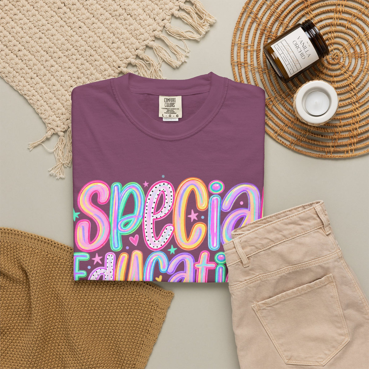 Special Education Squad T-Shirt | Inclusion Matters, Pastel Handlettering