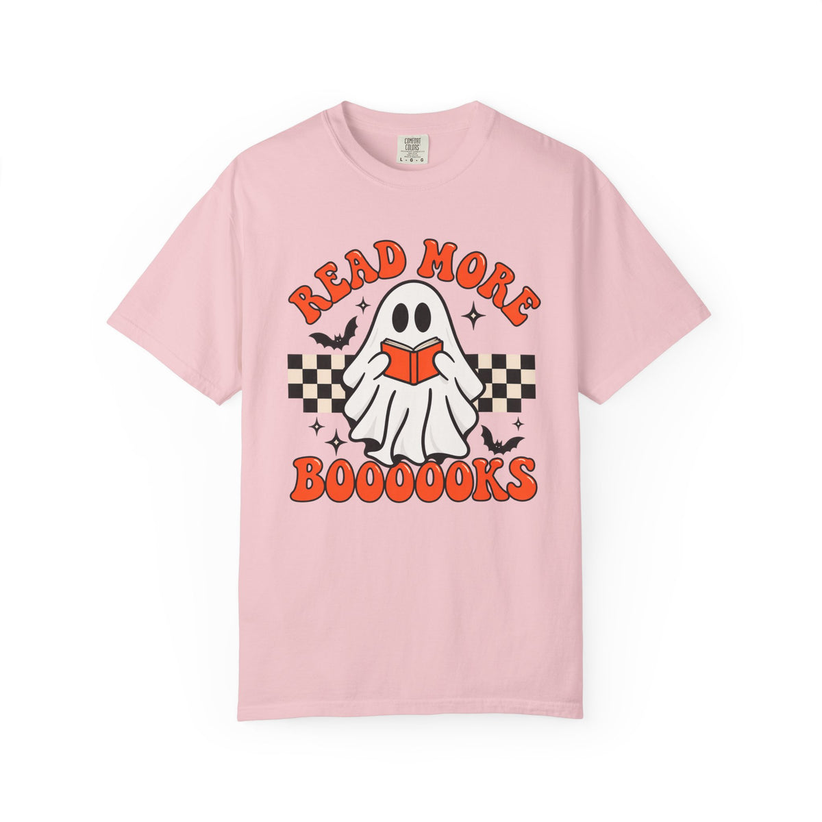 Read More Booooks ghost reading T-Shirt | Halloween book lover tee
