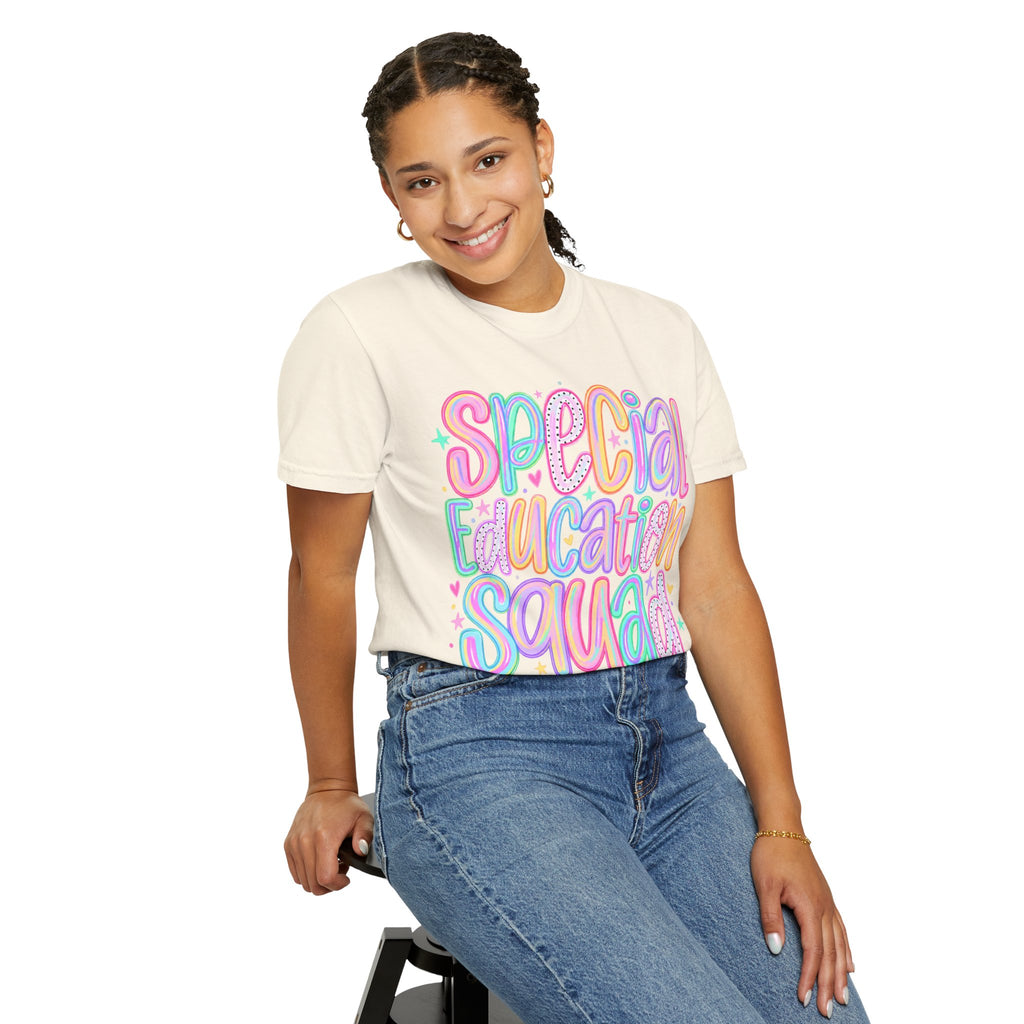Special Education Squad T-Shirt | Inclusion Matters, Pastel Handlettering