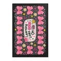 Learning Looks Good On Us Area Rug | Pink Bows, Stars, Classroom Decor