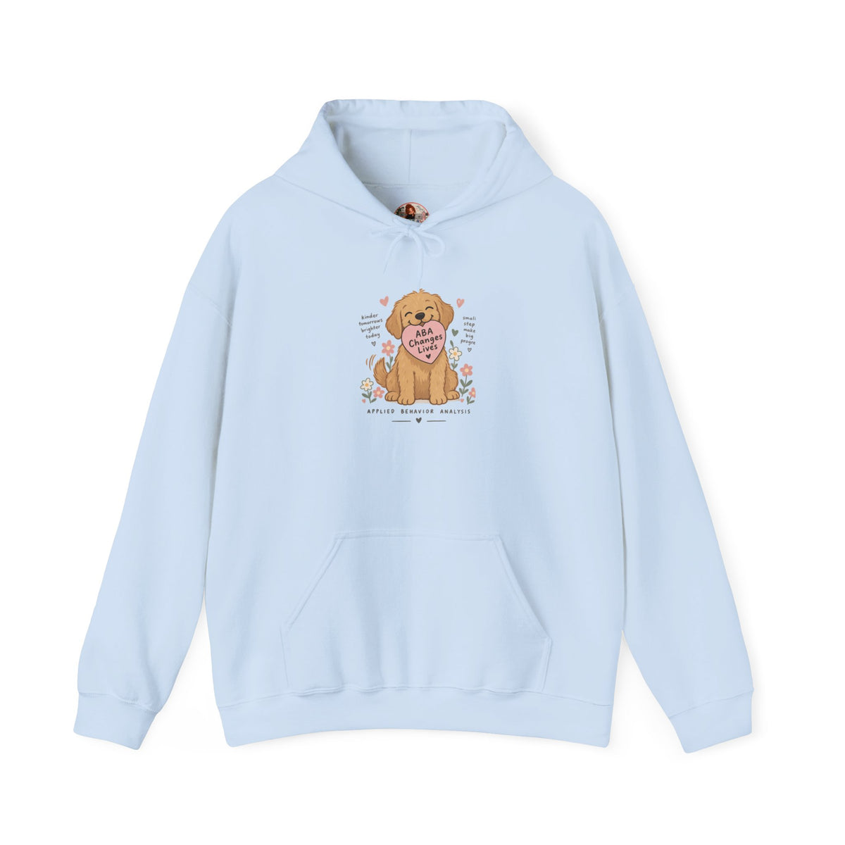 Golden Retriever Puppy Hoodie — 'Good Behavior Brighter Futures' Cute Dog Lover Sweatshirt