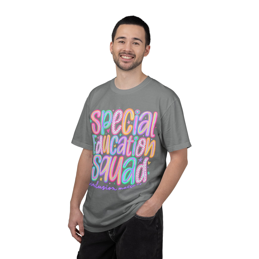 Special Education Squad T-Shirt | Inclusion Matters, Pastel Handlettering