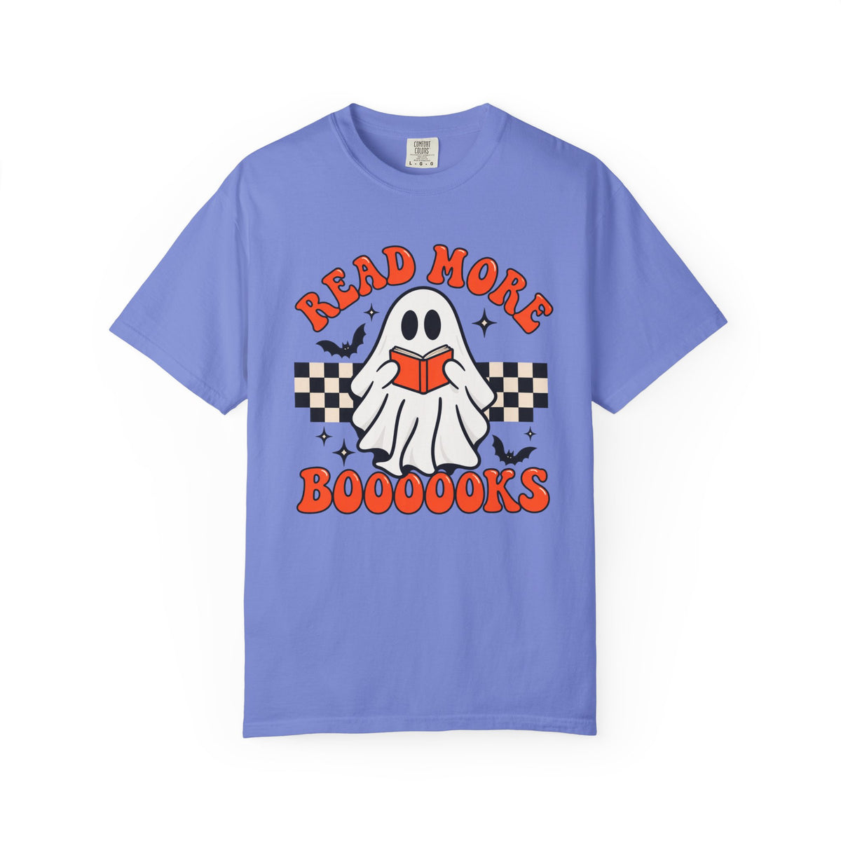 Read More Booooks ghost reading T-Shirt | Halloween book lover tee