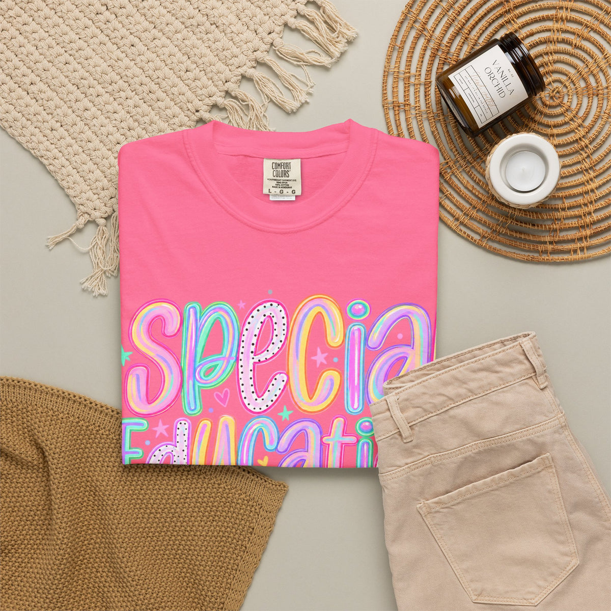 Special Education Squad T-Shirt | Inclusion Matters, Pastel Handlettering