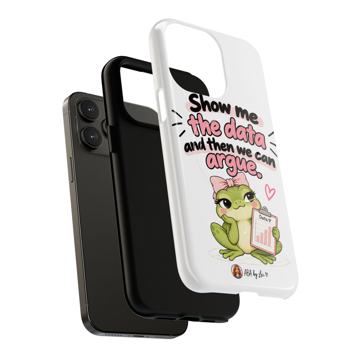 Show Me the Data frog phone case | Tough Magnetic Case