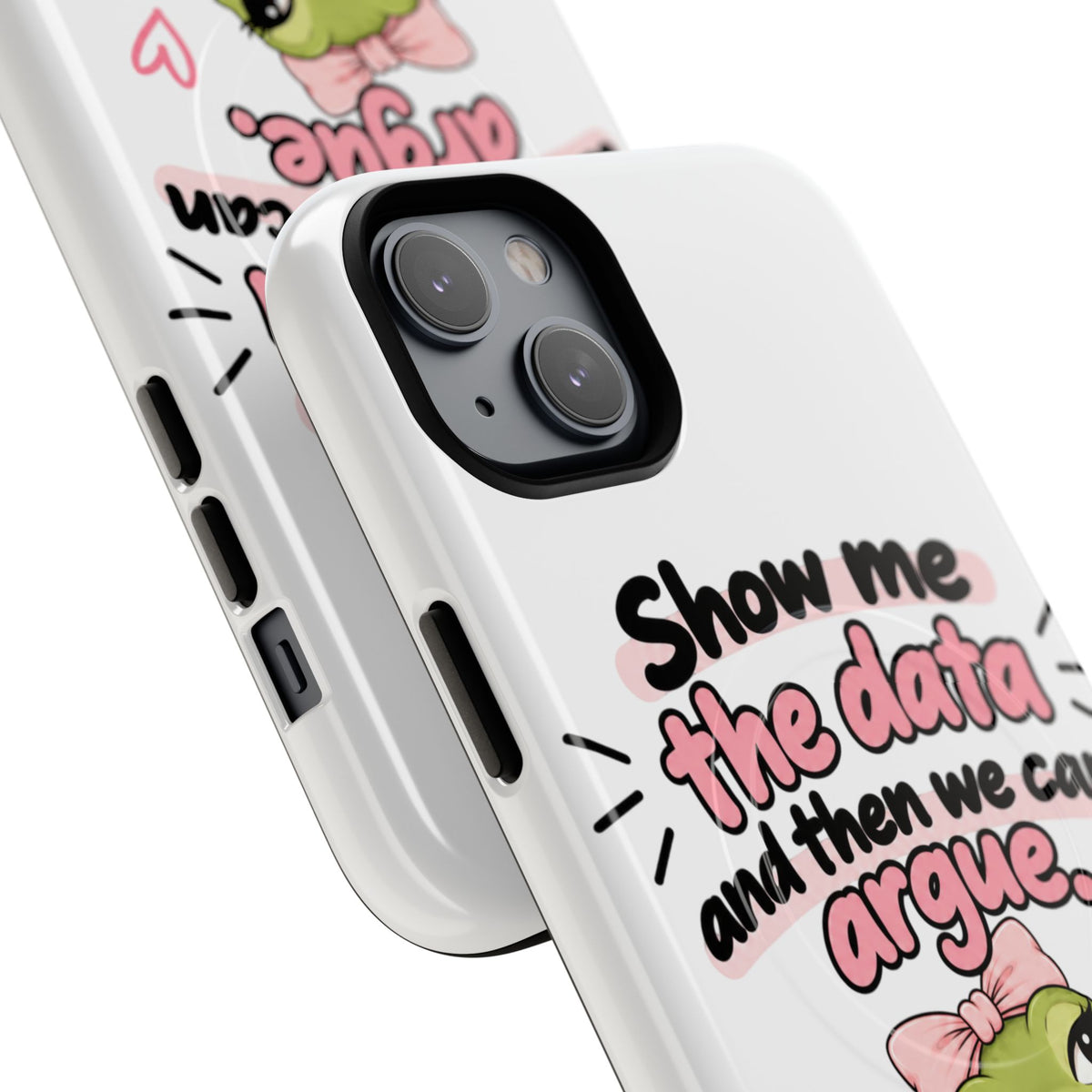 Show Me the Data frog phone case | Tough Magnetic Case