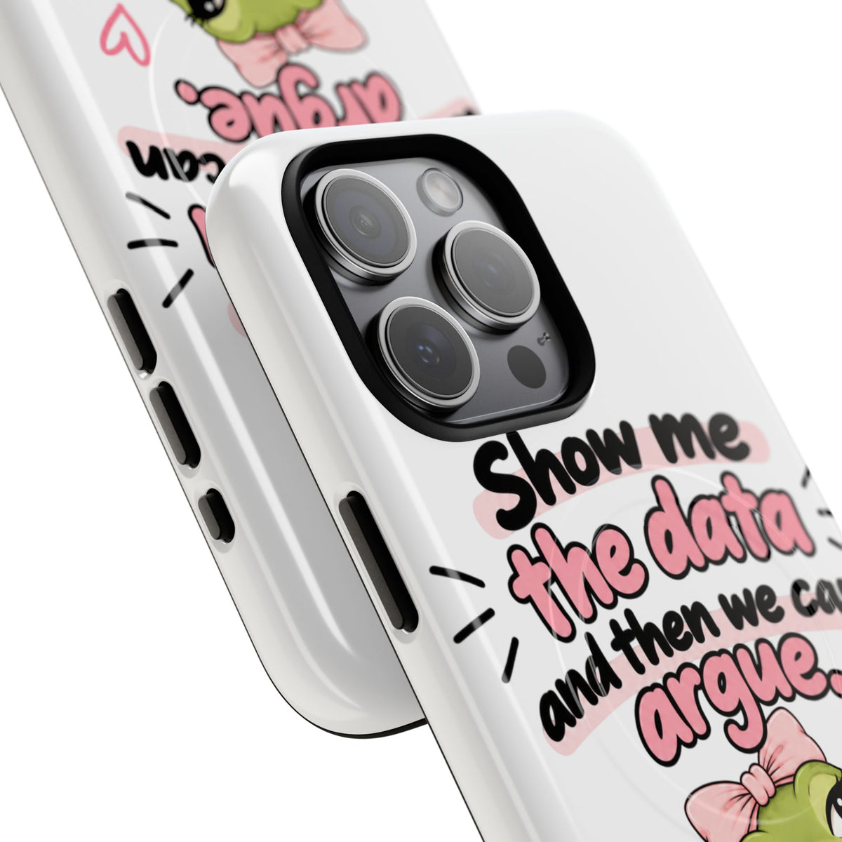 Show Me the Data frog phone case | Tough Magnetic Case