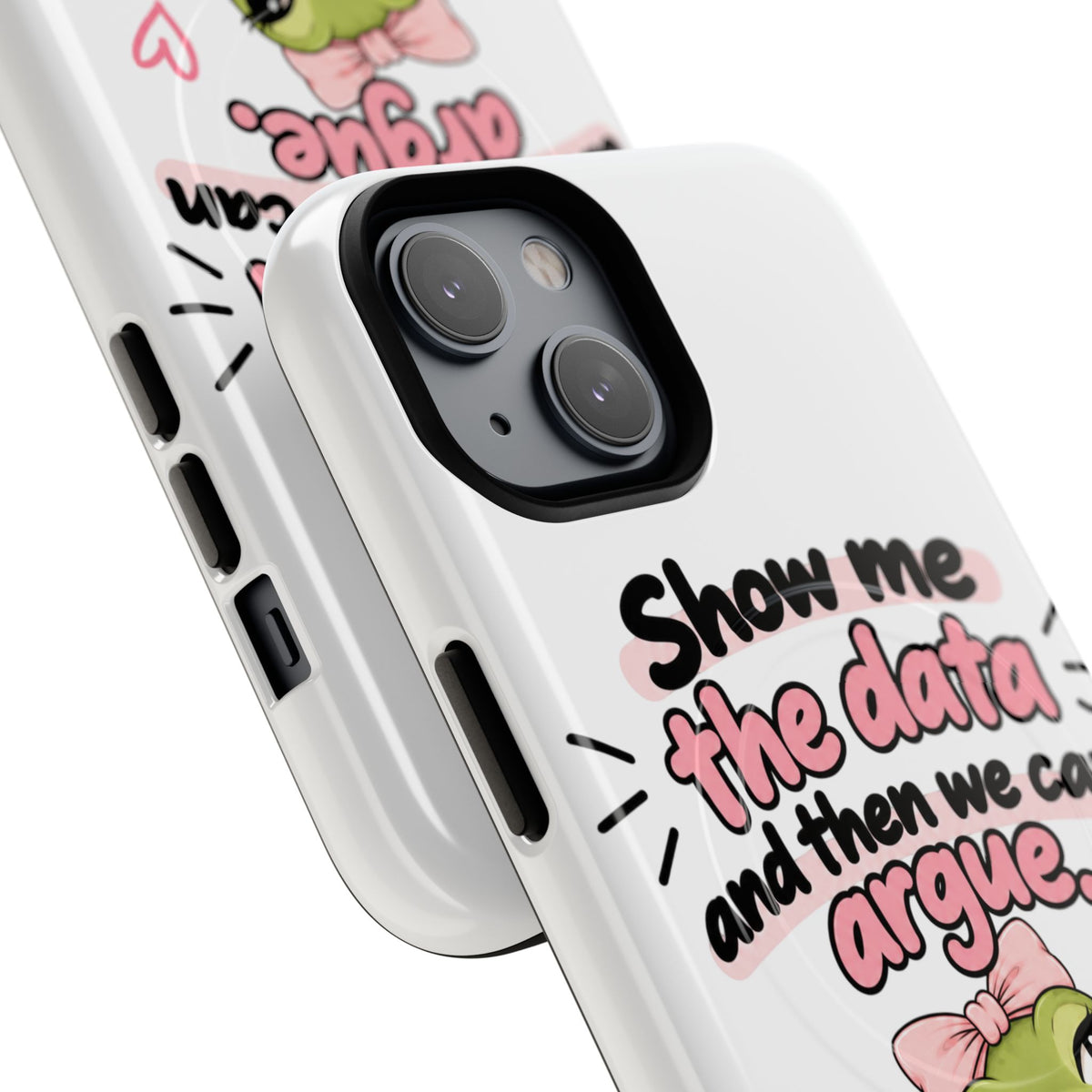 Show Me the Data frog phone case | Tough Magnetic Case