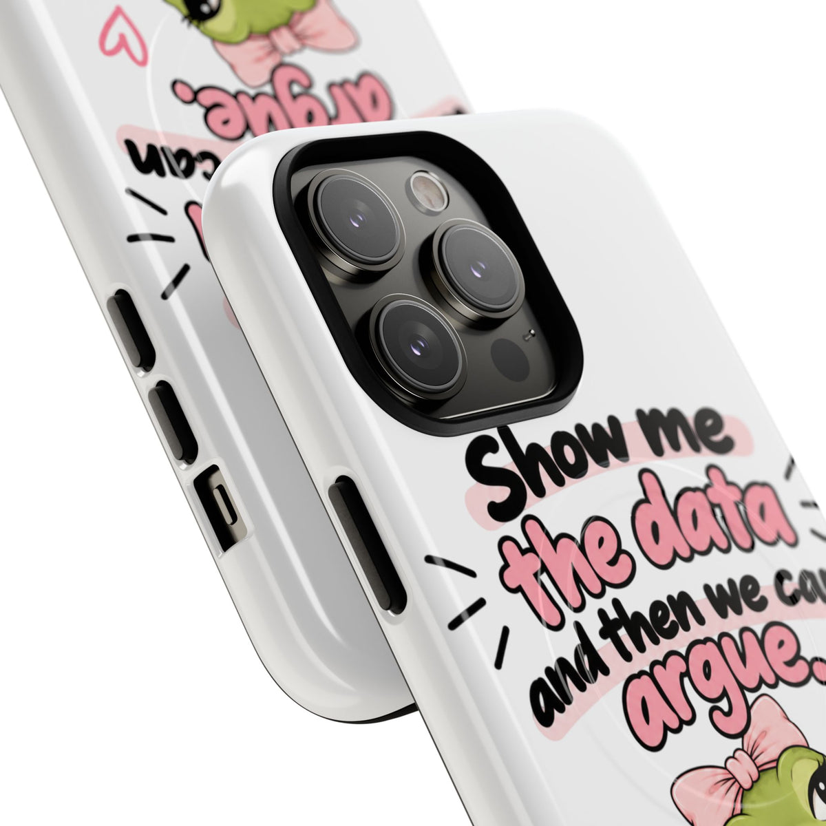 Show Me the Data frog phone case | Tough Magnetic Case