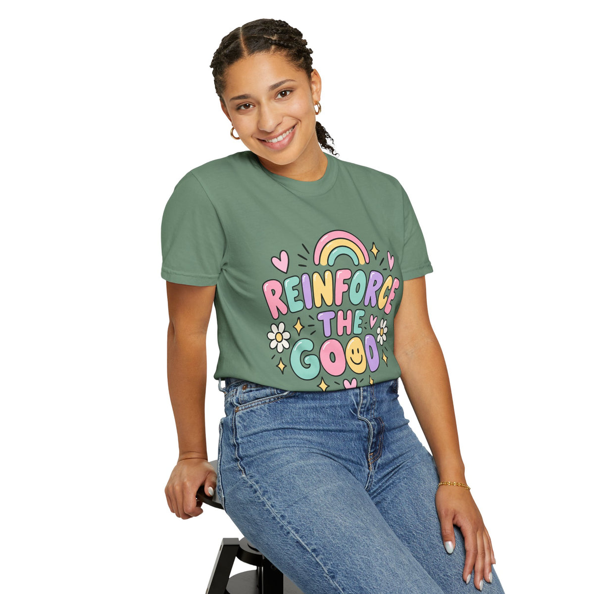 Reinforce the Good small steps still count T-Shirt | Positive Message Tee