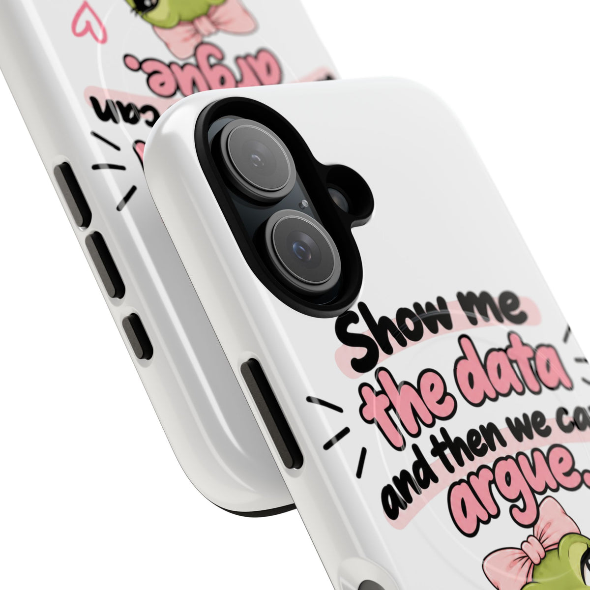 Show Me the Data frog phone case | Tough Magnetic Case