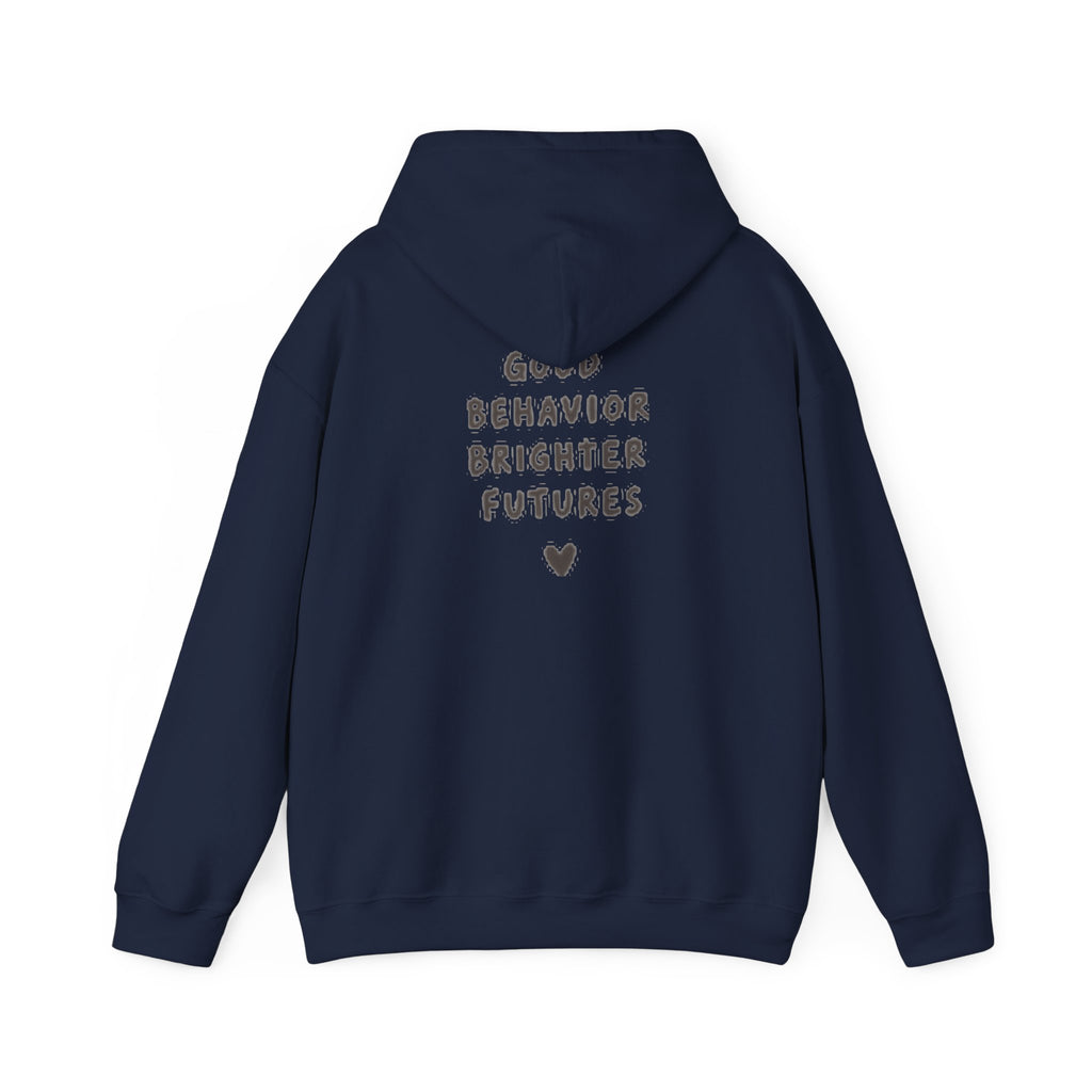 Golden Retriever Puppy Hoodie — 'Good Behavior Brighter Futures' Cute Dog Lover Sweatshirt
