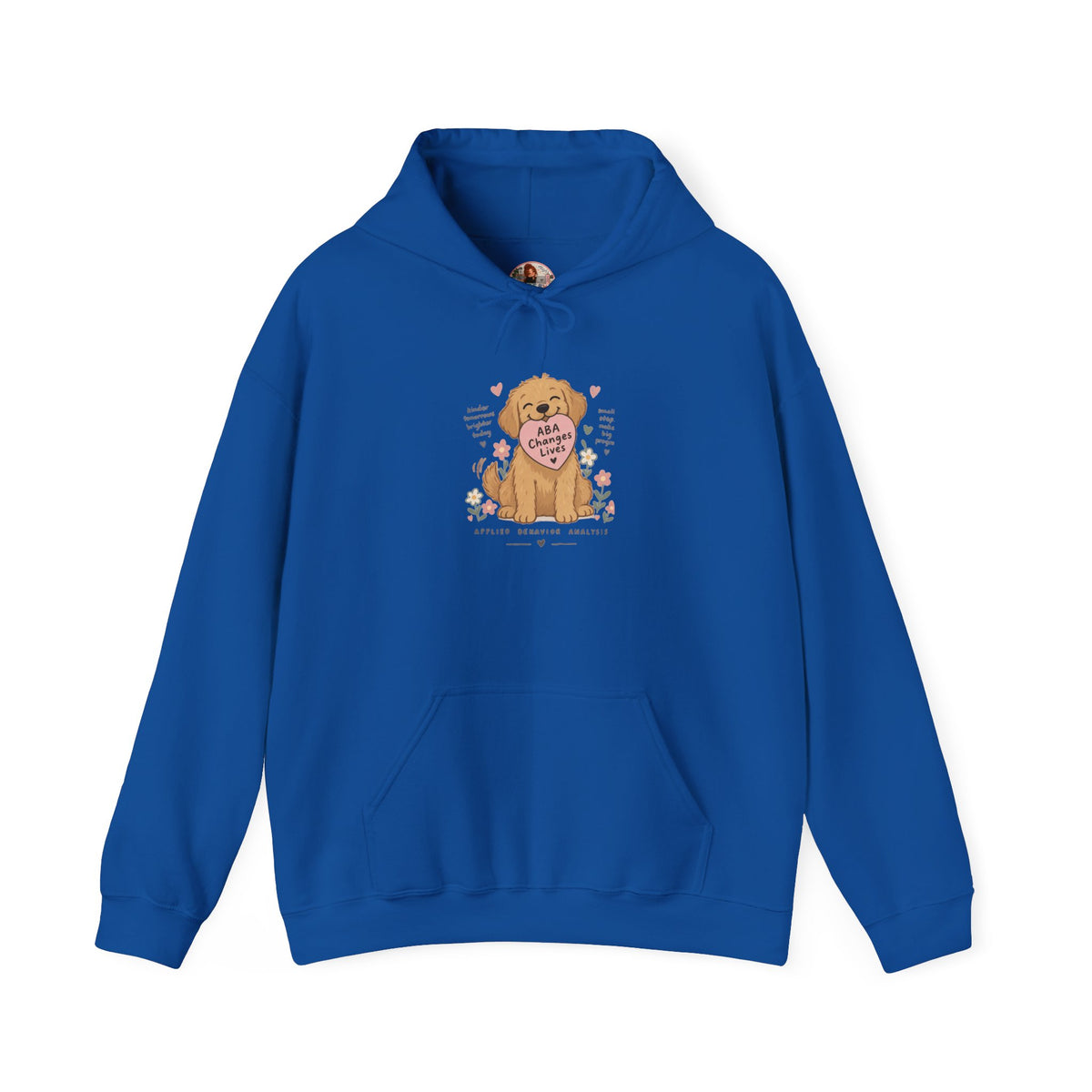 Golden Retriever Puppy Hoodie — 'Good Behavior Brighter Futures' Cute Dog Lover Sweatshirt