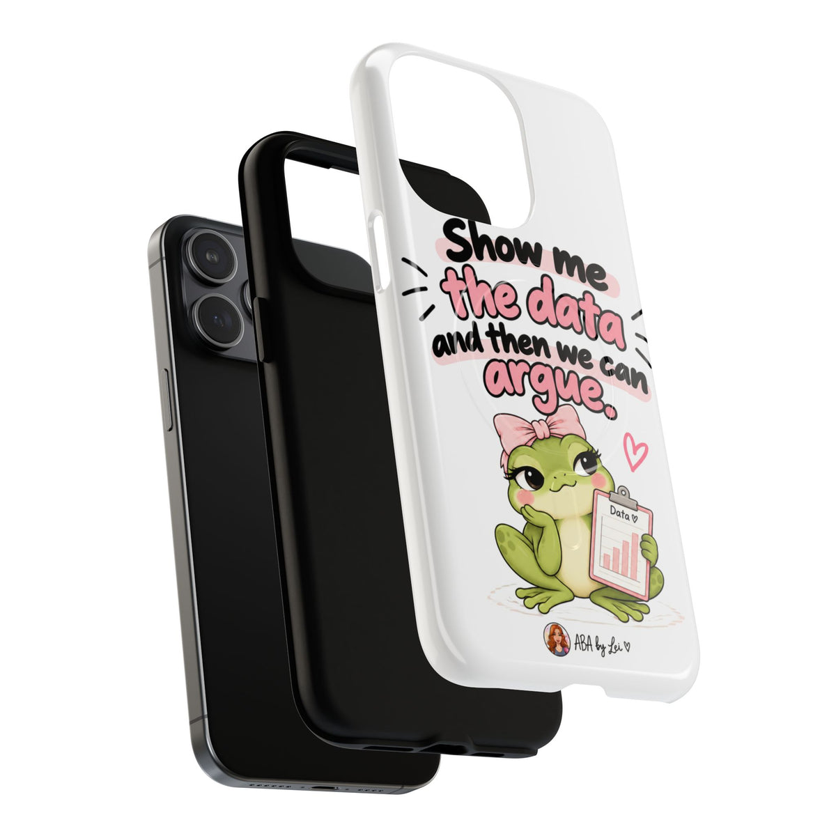 Show Me the Data frog phone case | Tough Magnetic Case