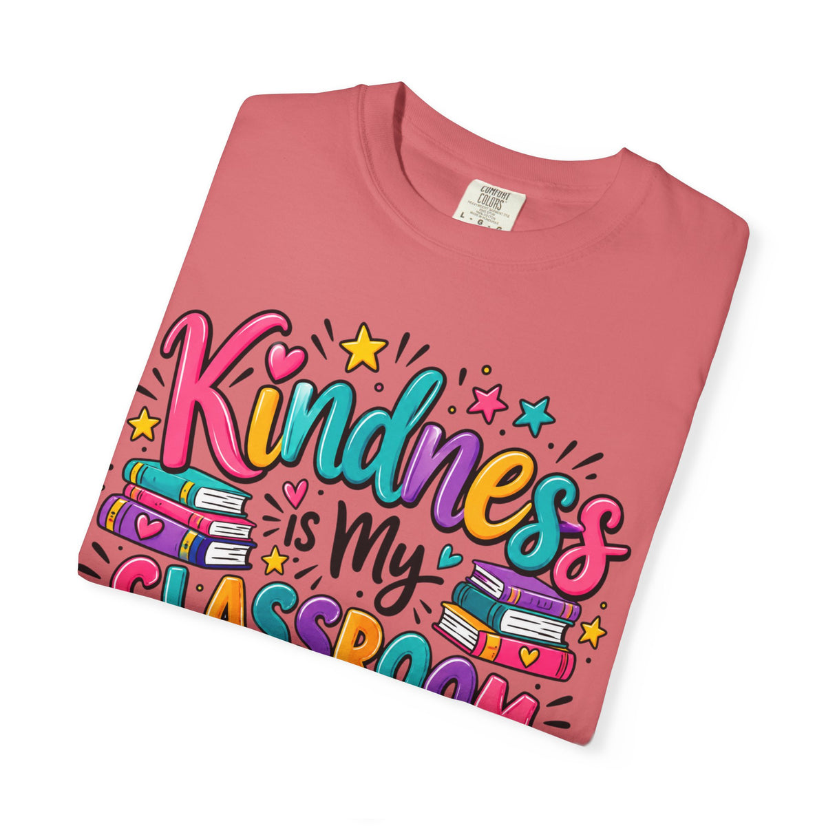Kindness is My Classroom Superpower T-shirt | Teacher Typography Tee