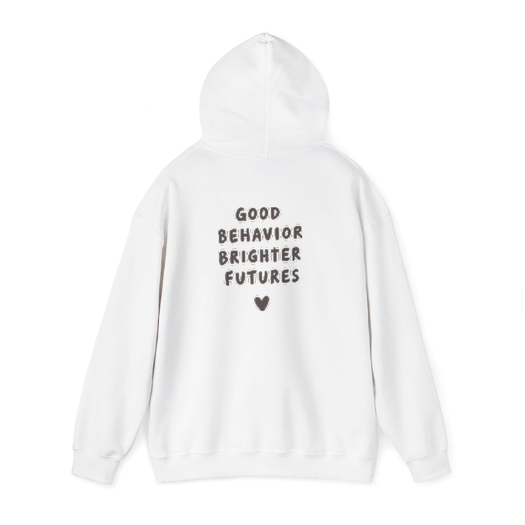 Golden Retriever Puppy Hoodie — 'Good Behavior Brighter Futures' Cute Dog Lover Sweatshirt