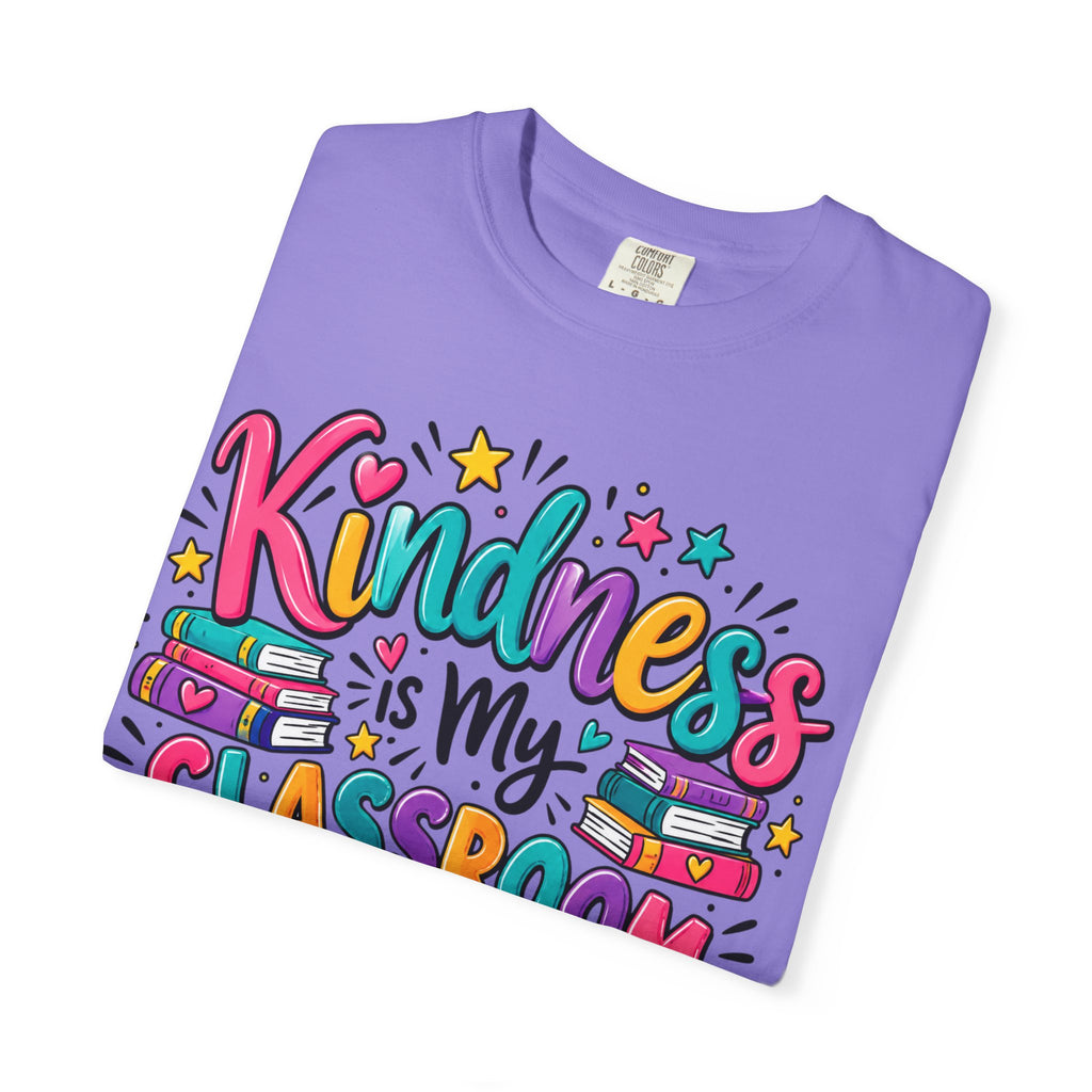 Kindness is My Classroom Superpower T-shirt | Teacher Typography Tee