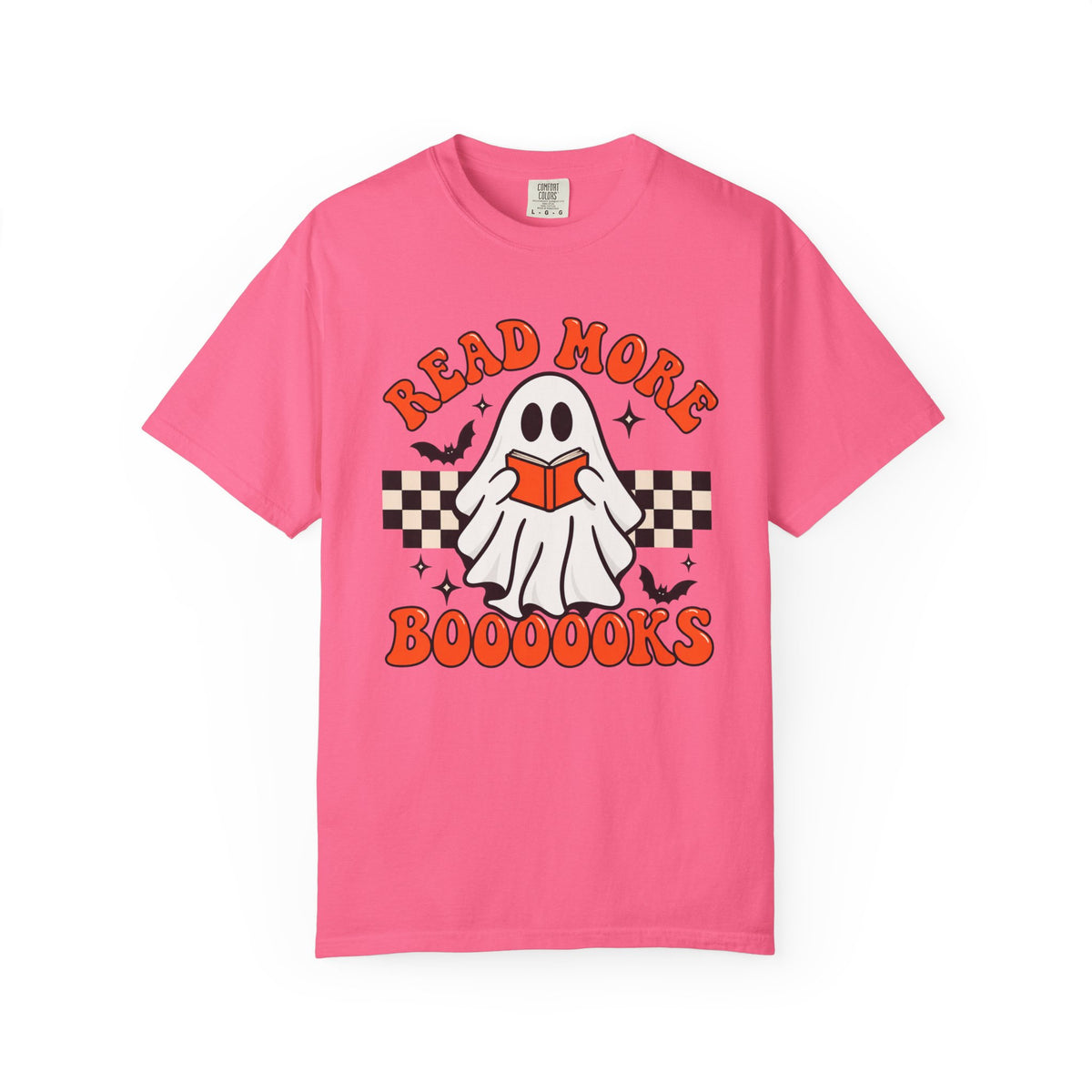 Read More Booooks ghost reading T-Shirt | Halloween book lover tee