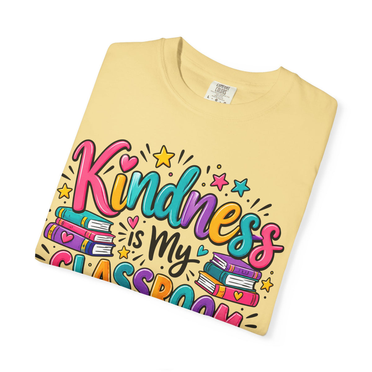 Kindness is My Classroom Superpower T-shirt | Teacher Typography Tee
