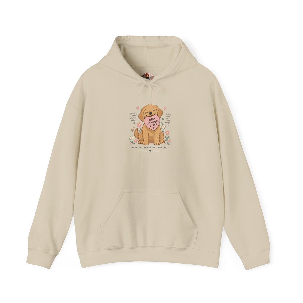 Golden Retriever Puppy Hoodie — 'Good Behavior Brighter Futures' Cute Dog Lover Sweatshirt