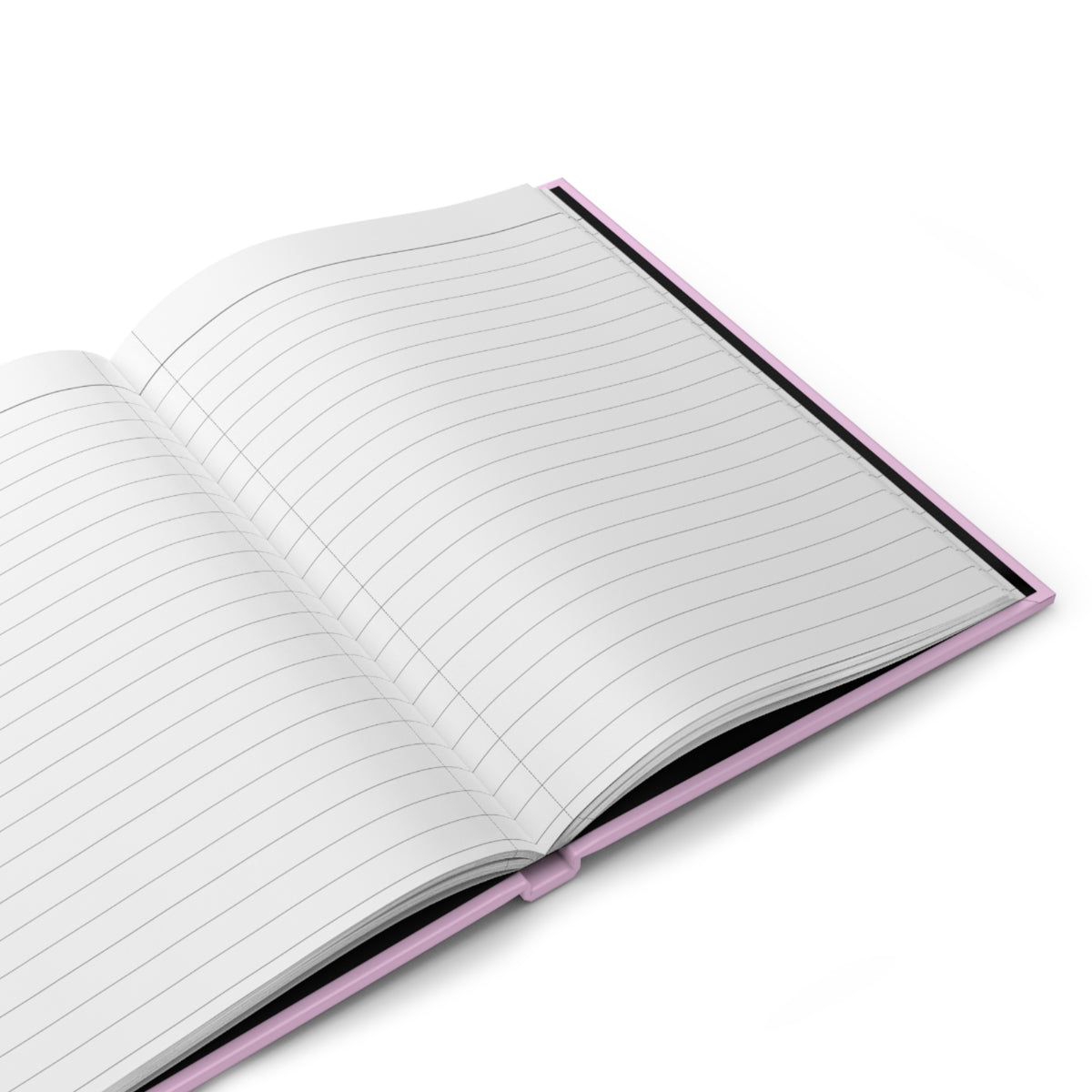 Just a Behavior Girlie Hardcover Journal | Pink Lined Notebook