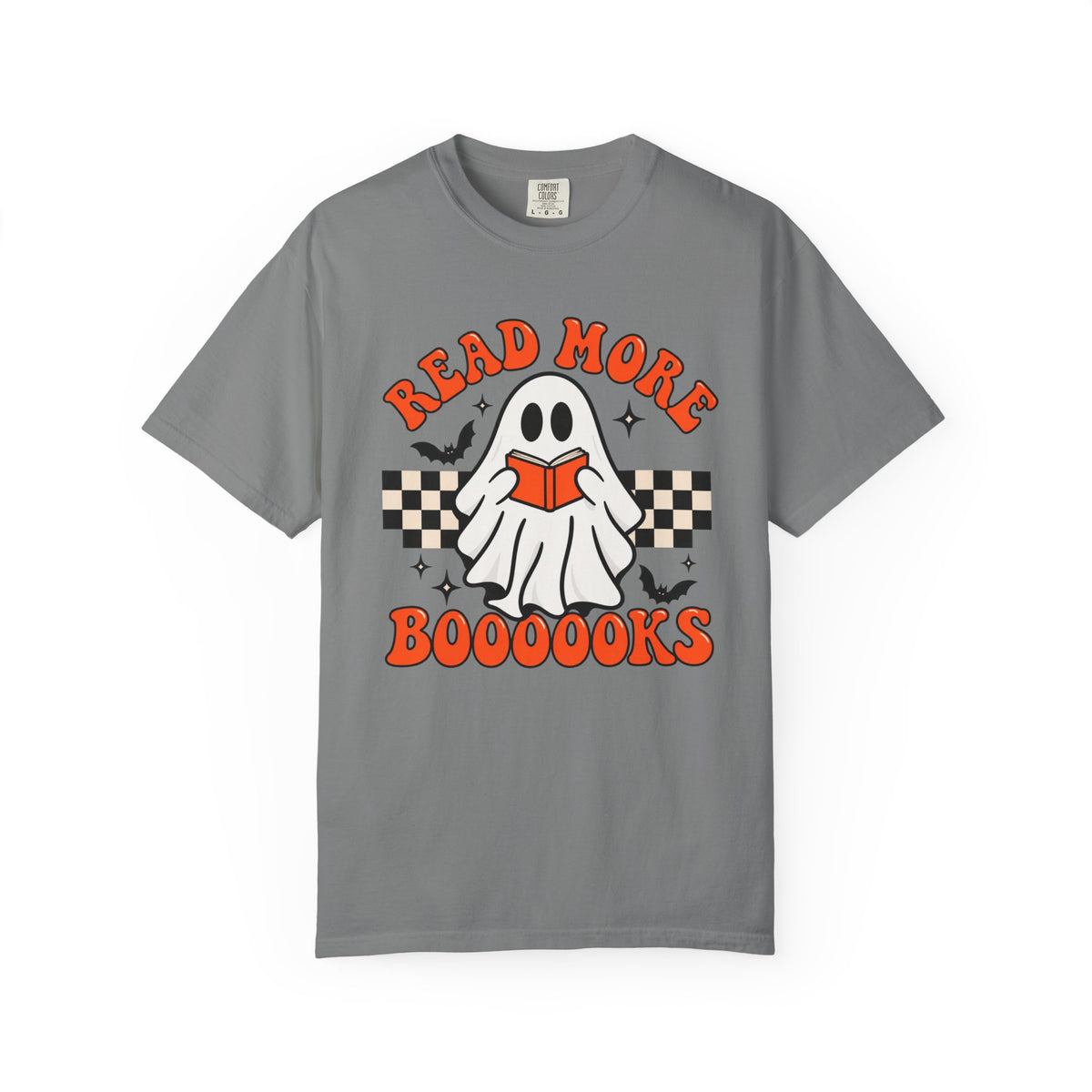 Read More Booooks ghost reading T-Shirt | Halloween book lover tee