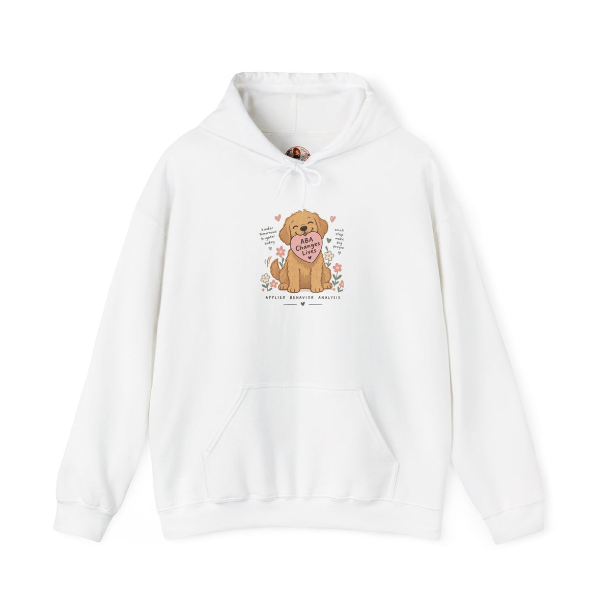 Golden Retriever Puppy Hoodie — 'Good Behavior Brighter Futures' Cute Dog Lover Sweatshirt