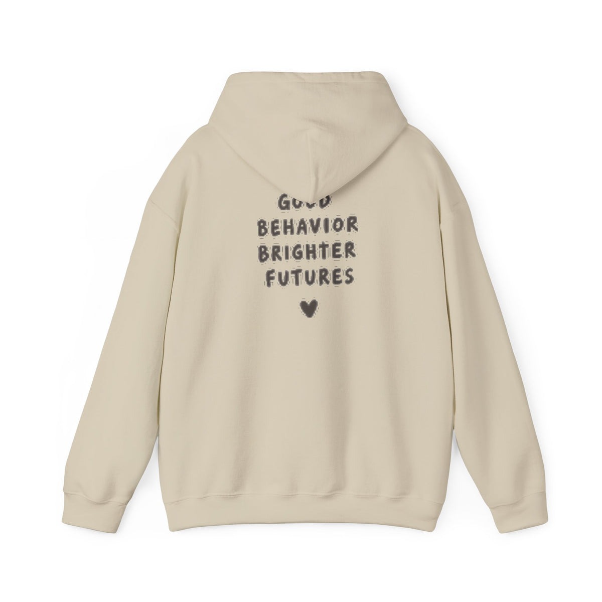 Golden Retriever Puppy Hoodie — 'Good Behavior Brighter Futures' Cute Dog Lover Sweatshirt