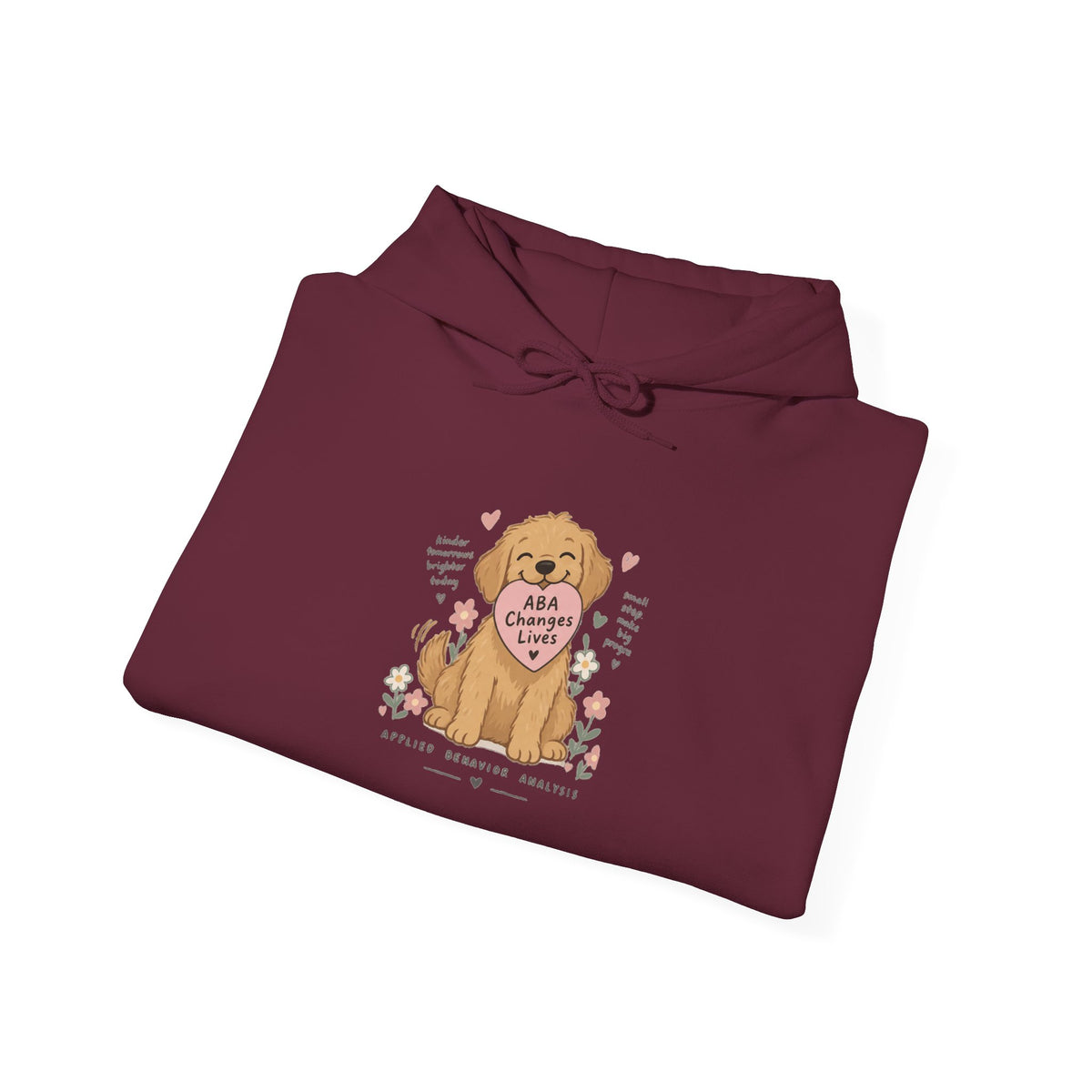 Golden Retriever Puppy Hoodie — 'Good Behavior Brighter Futures' Cute Dog Lover Sweatshirt