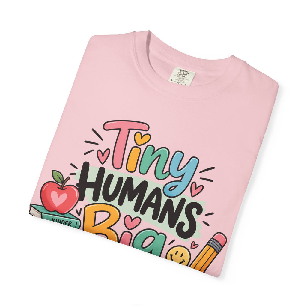 Tiny Humans Big Impact T-shirt | Teacher Kids Classroom Design