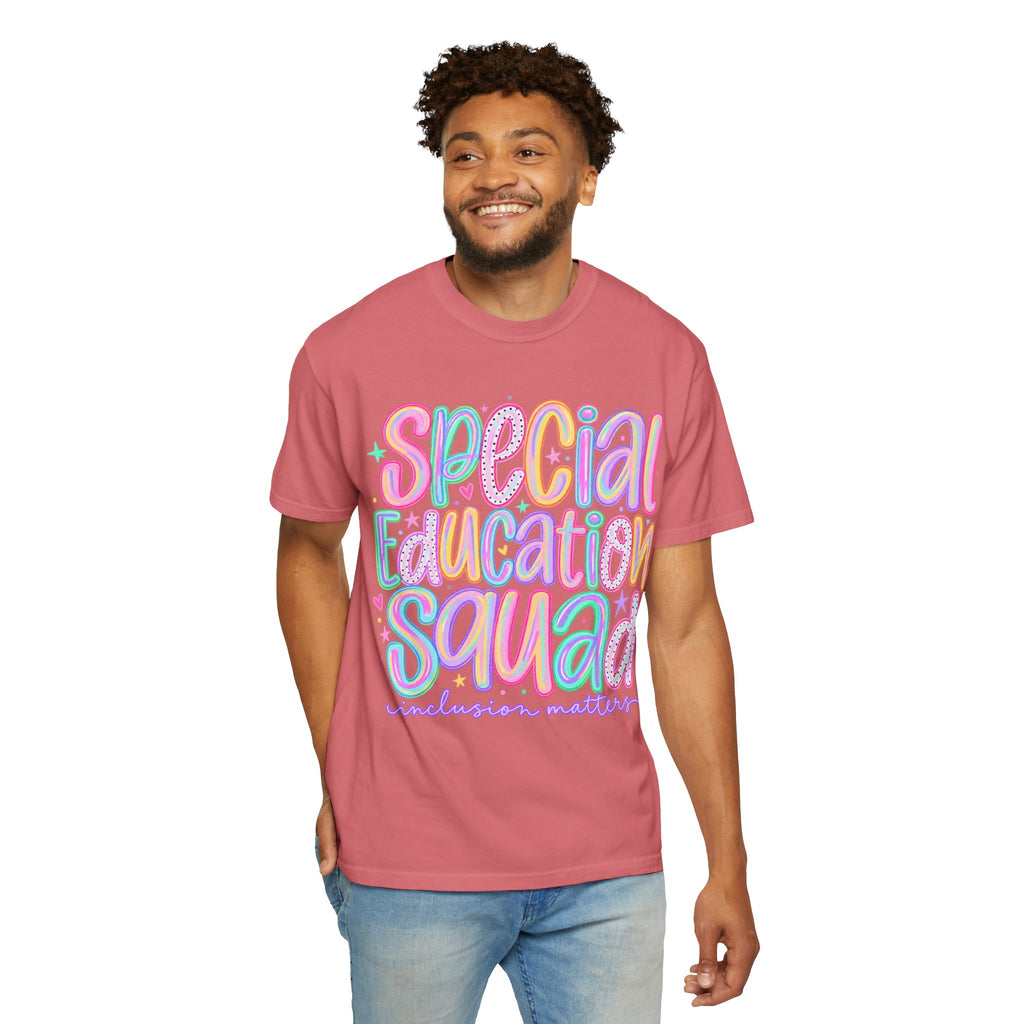 Special Education Squad T-Shirt | Inclusion Matters, Pastel Handlettering