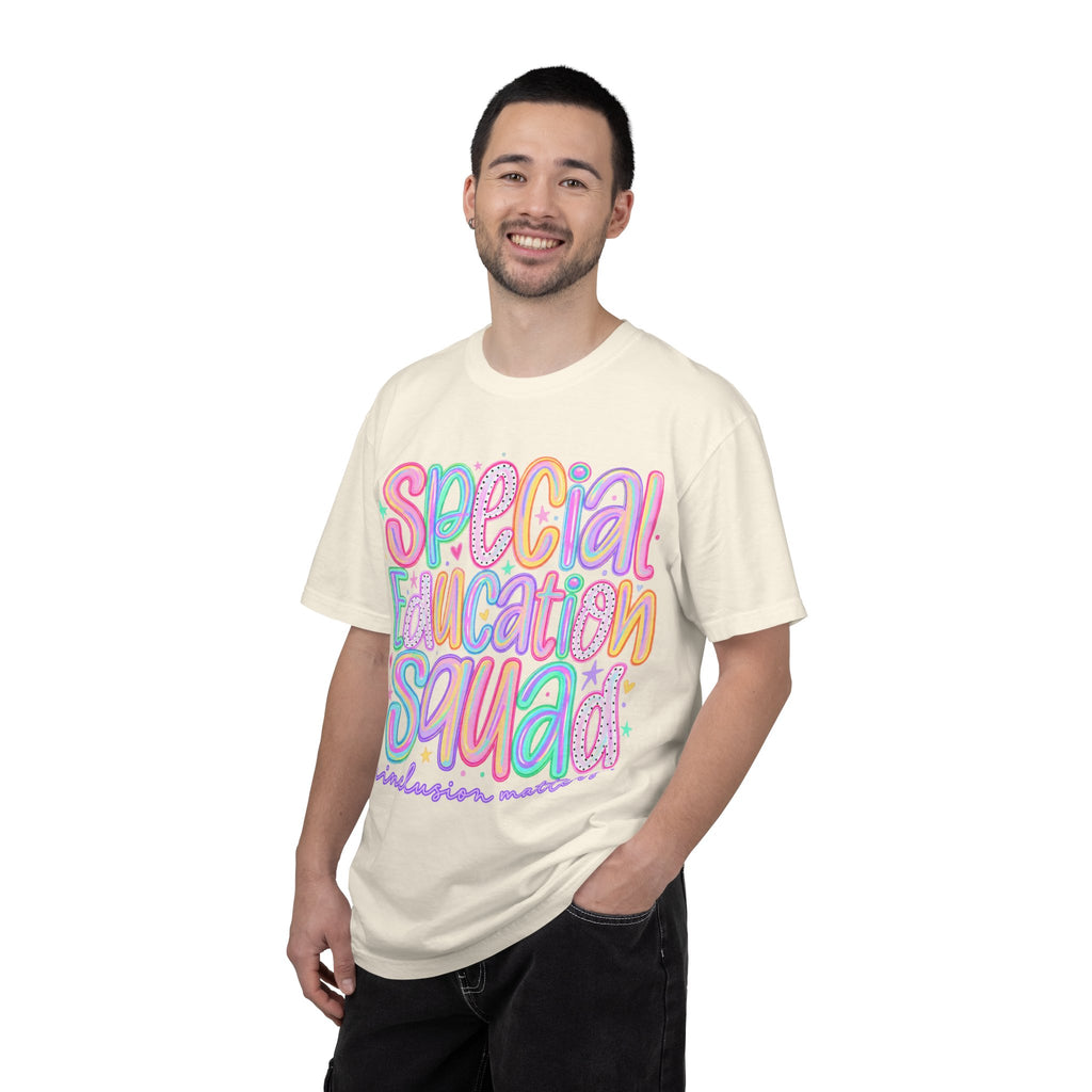 Special Education Squad T-Shirt | Inclusion Matters, Pastel Handlettering