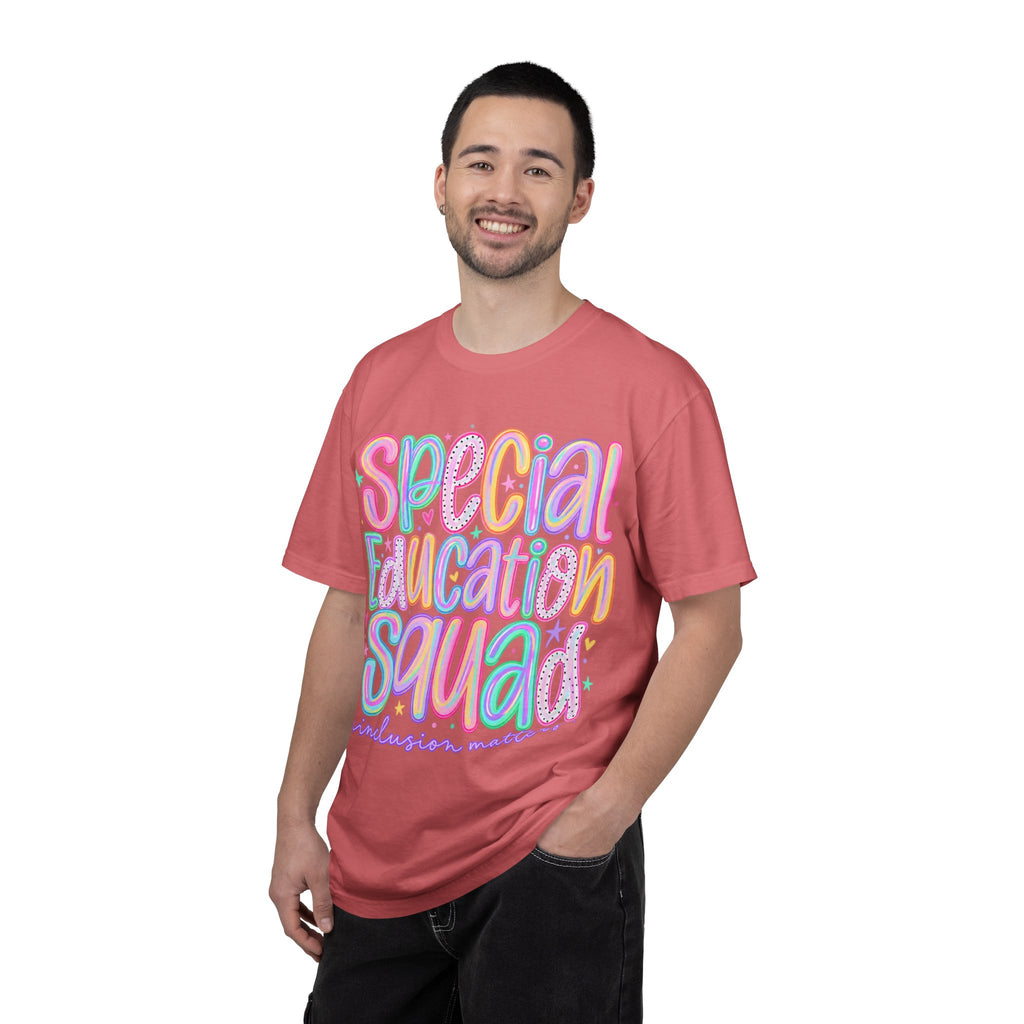 Special Education Squad T-Shirt | Inclusion Matters, Pastel Handlettering