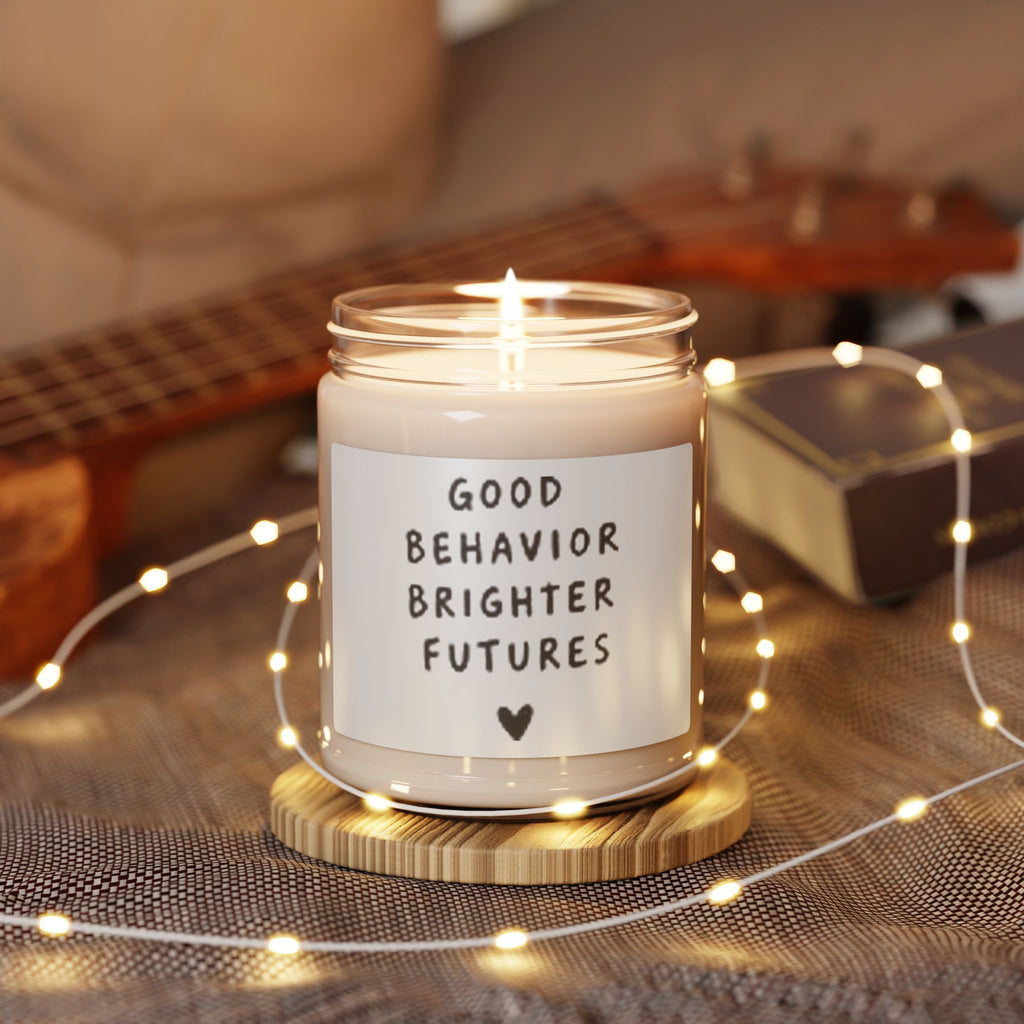 Good Behavior Brighter Futures Candle | Scented Soy 9oz