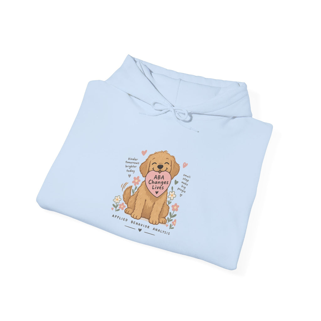 Golden Retriever Puppy Hoodie — 'Good Behavior Brighter Futures' Cute Dog Lover Sweatshirt