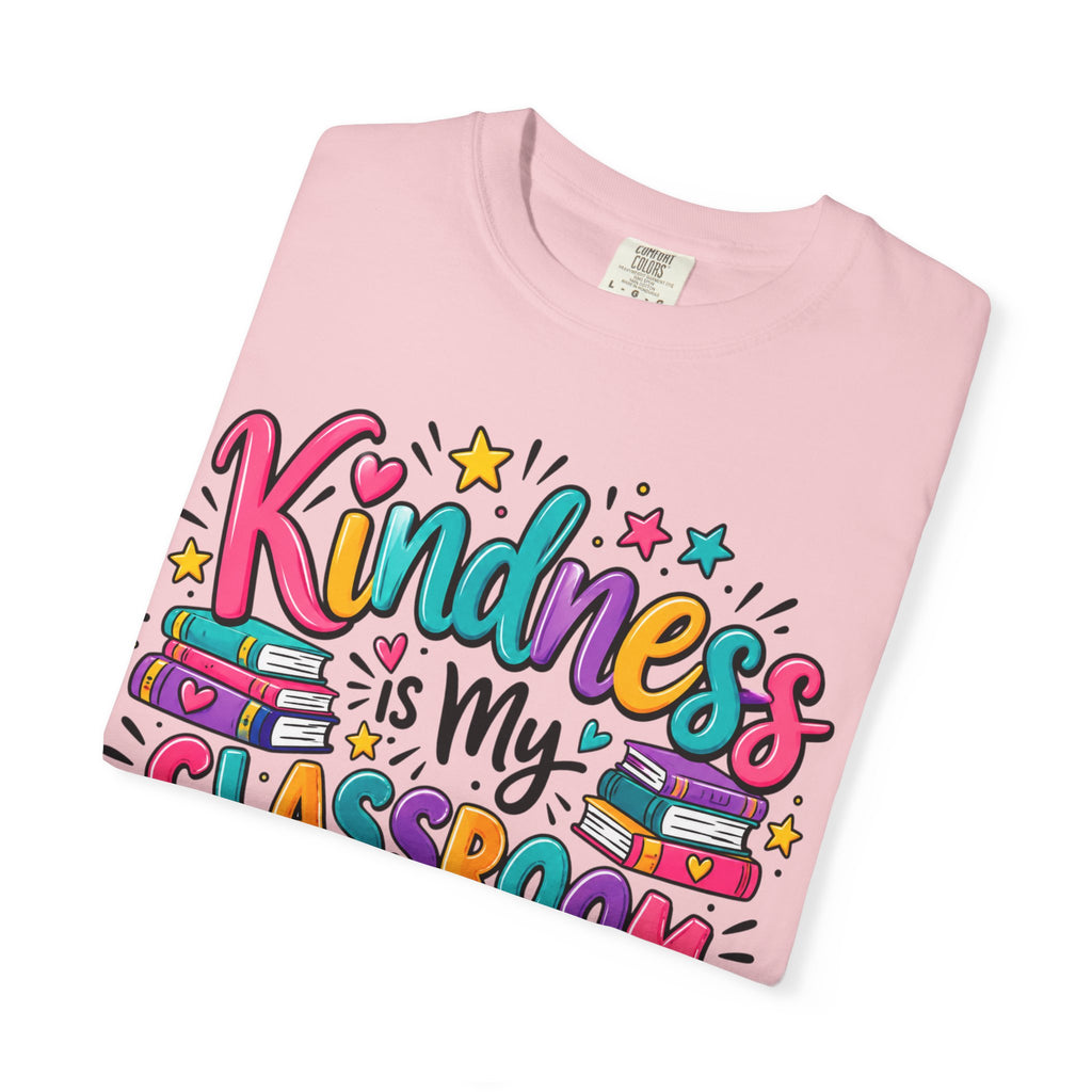 Kindness is My Classroom Superpower T-shirt | Teacher Typography Tee