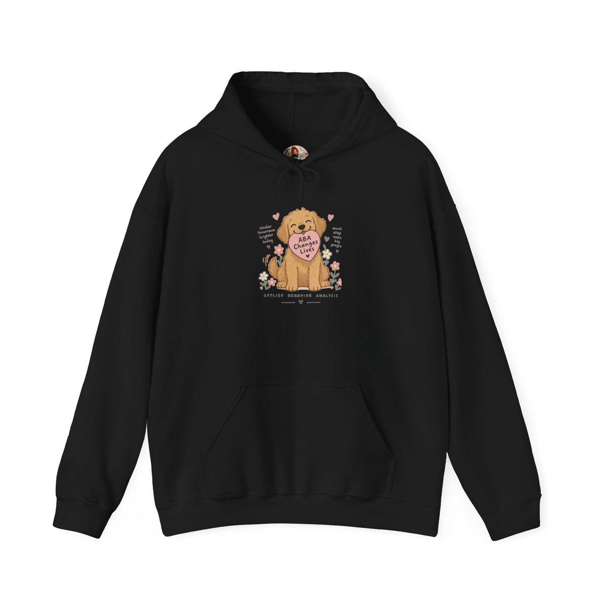 Golden Retriever Puppy Hoodie — 'Good Behavior Brighter Futures' Cute Dog Lover Sweatshirt