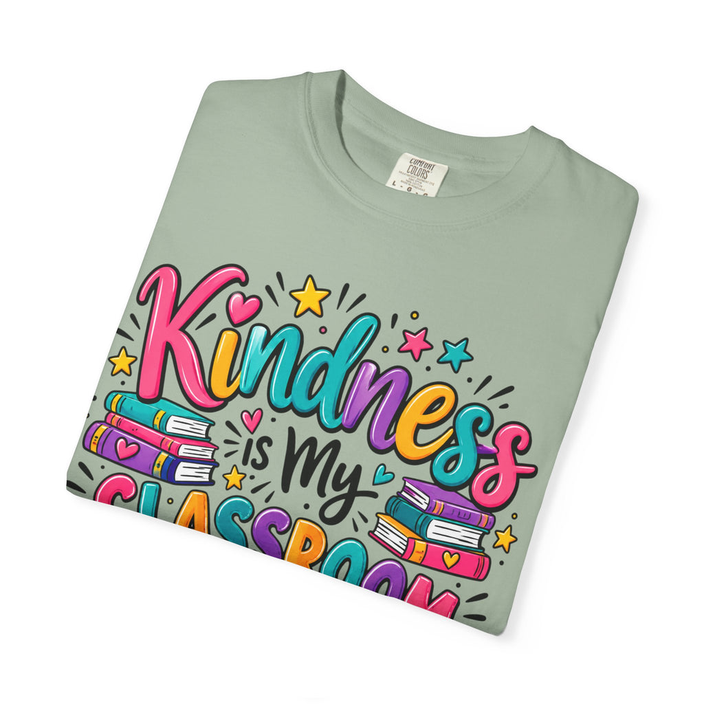 Kindness is My Classroom Superpower T-shirt | Teacher Typography Tee