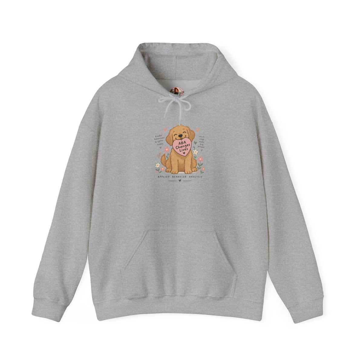 Golden Retriever Puppy Hoodie — 'Good Behavior Brighter Futures' Cute Dog Lover Sweatshirt