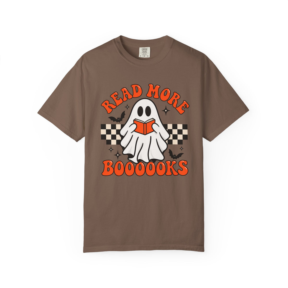 Read More Booooks ghost reading T-Shirt | Halloween book lover tee
