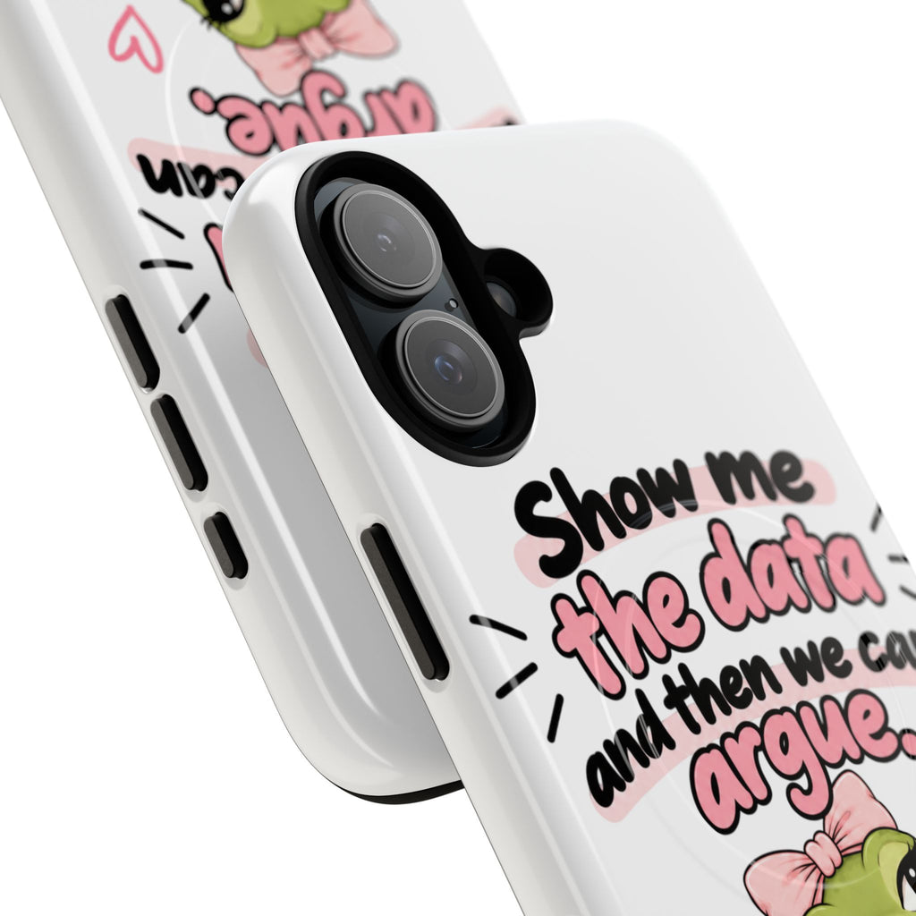 Show Me the Data frog phone case | Tough Magnetic Case